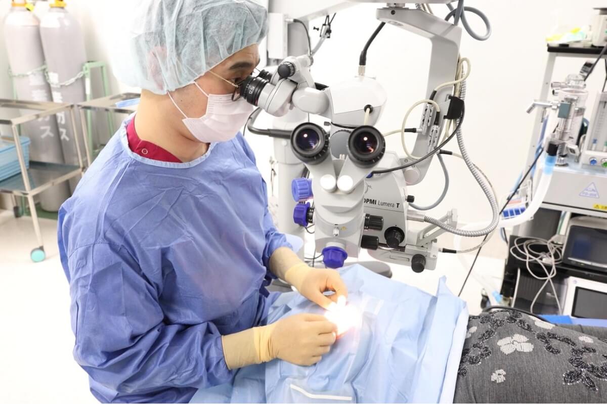 菊地眼科クリニックの手術と麻酔